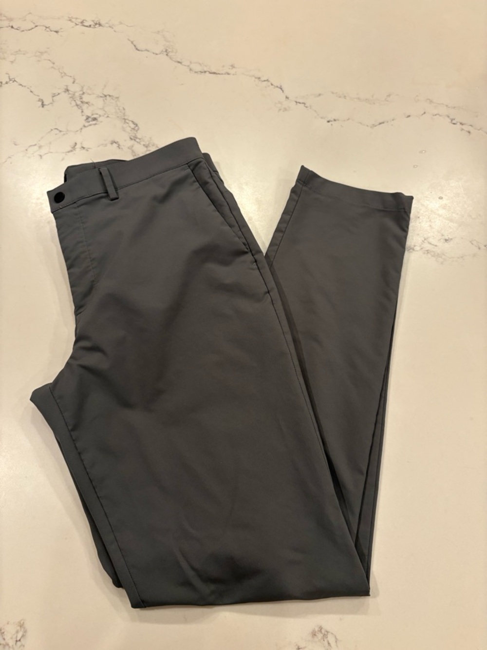 Men's Banana Republic Athletic Slim Fit Performance Pant 33x34 Gray